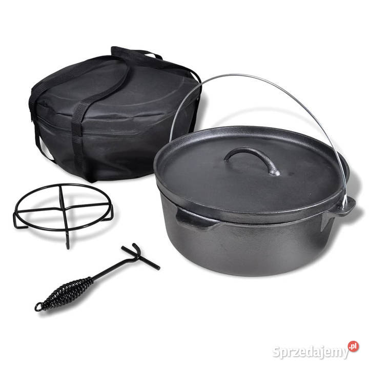 Kociołek garnek żeliwny 113 l akcesoria WM41564 Warszawa