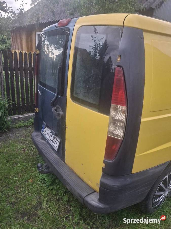Fiat Doblo żółty Włoszczowa sprzedam