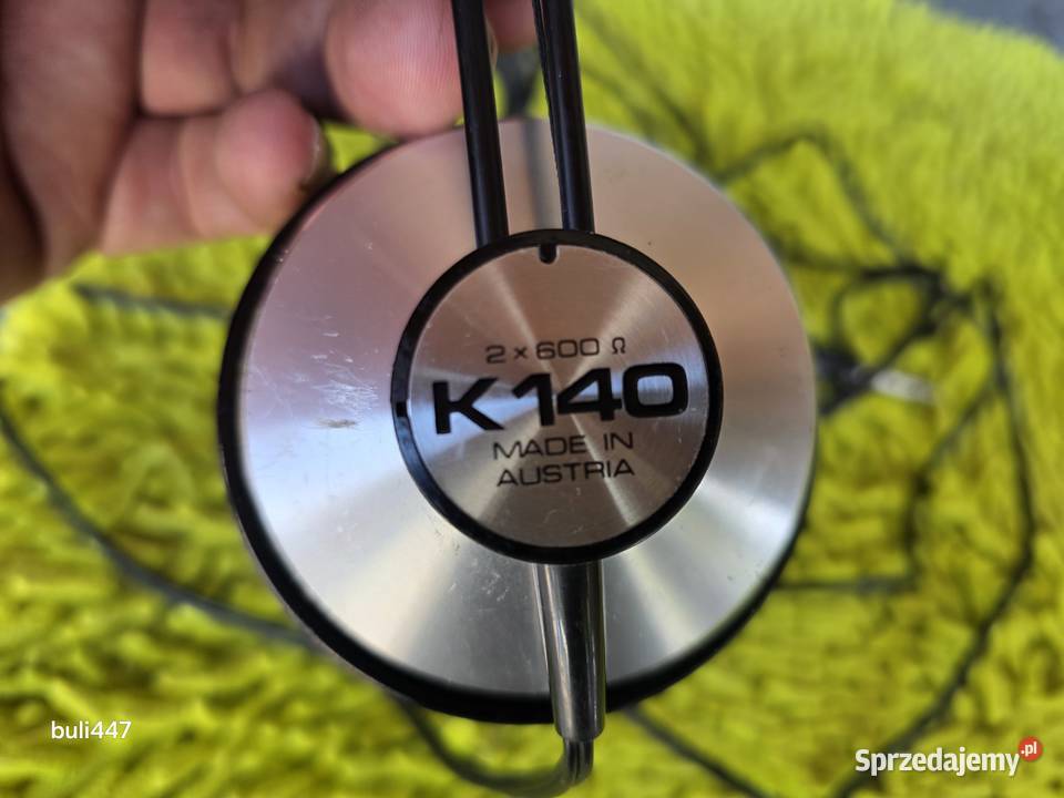 słuchawki akg k140 sprawne 2x600ohm Chełm Śląski