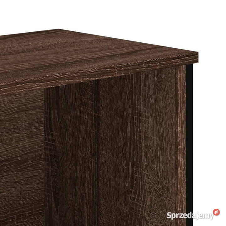 Regał brązowy dąb 80x31x1375 materiał Regały Warszawa