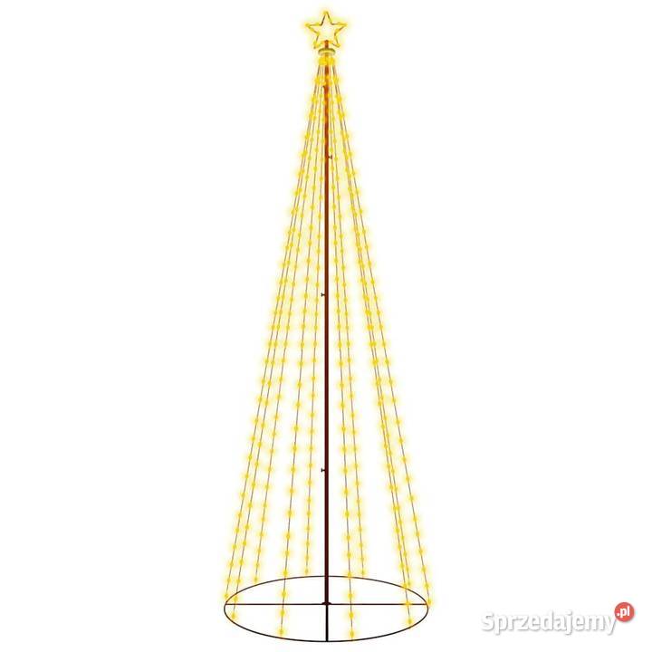 Choinka stożkowa 310 ciepłych białych LED Warszawa sprzedam