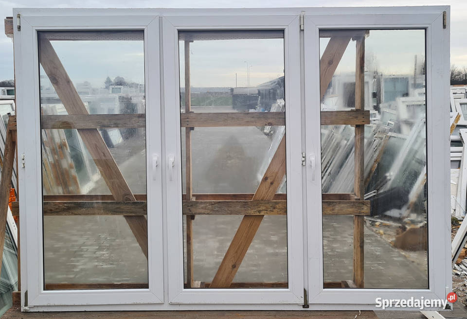OKNA KacprzaK 234X170 OKNO Używane Plastikowe Siedlce sprzedam