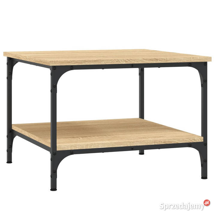 Stolik kawowy kolor dąb sonoma 55x55x40 WM832829 Warszawa sprzedam