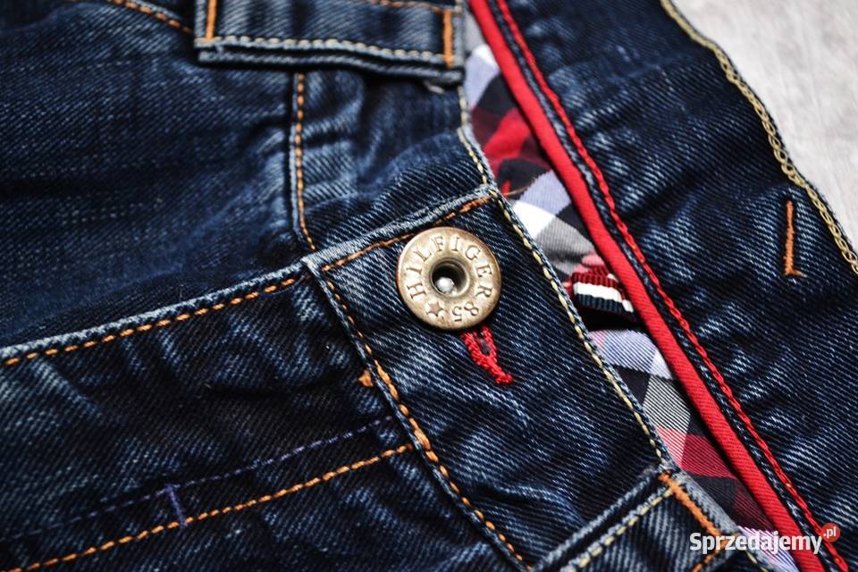 Spodnie męskie jeansowe Tommy Hilfiger S M Toruń sprzedam