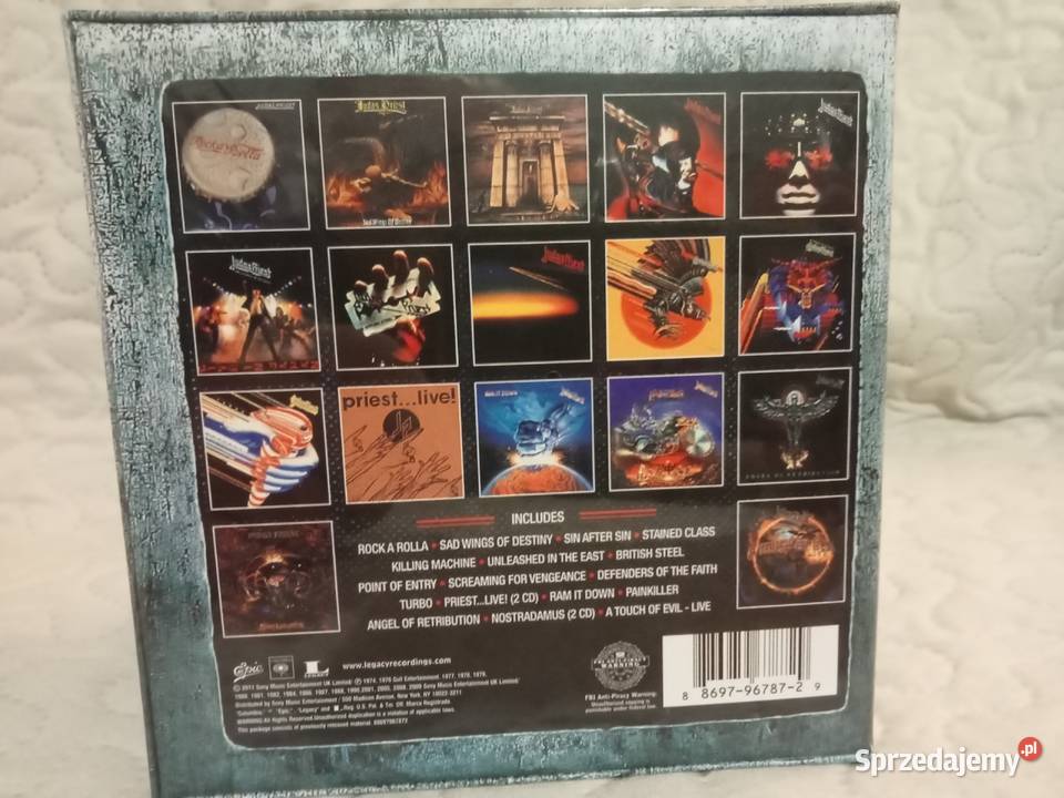 Judas Priest dyskografia kolekcja 19cd metal Płyty i kasety Ząbki sprzedam