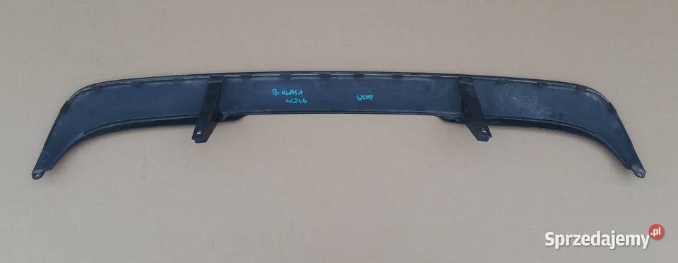 MERCEDES BKLASA W246 DOKŁADKA ZDERZAKA TYŁ lubuskie Bieleń