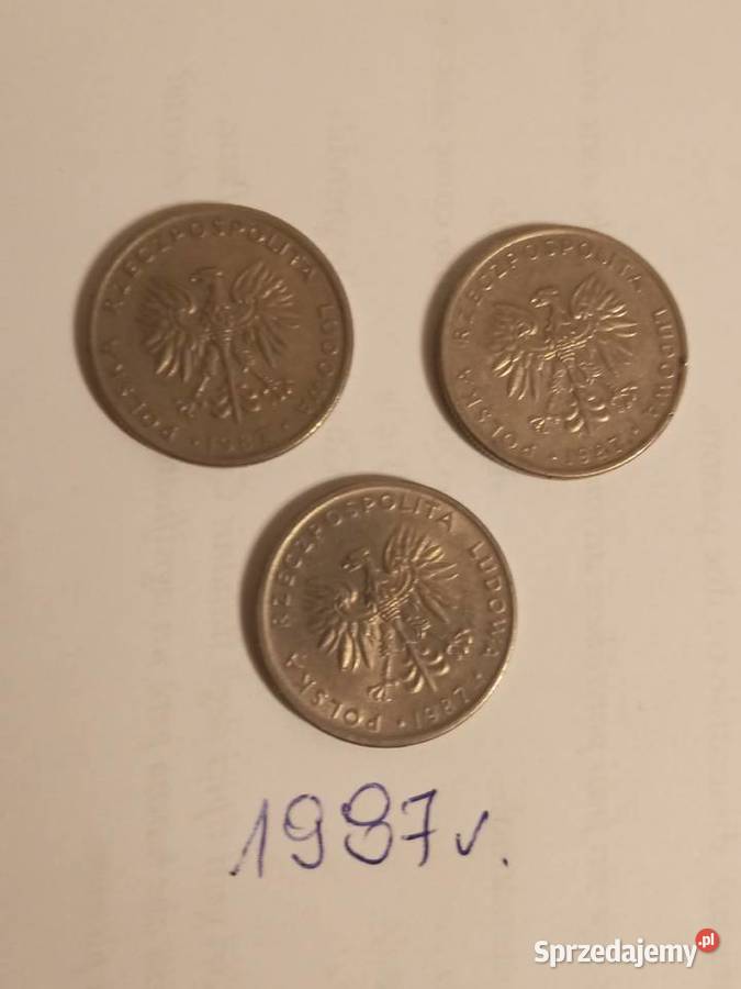 Monety 20 z 1987r Kolekcje Szczecinek