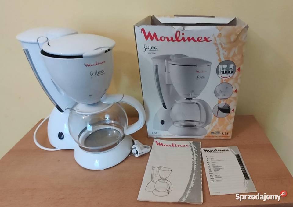 Ekspres do kawy przelewowy Moulinex Solea CG3 lubelskie Świdnik
