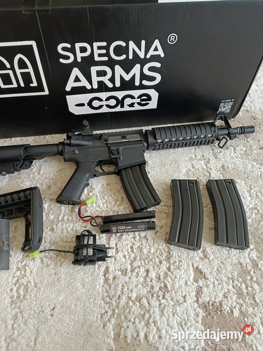 Replika karabinu M4 komplet pudełko magazynki Sporty strzeleckie i myślistwo Radom