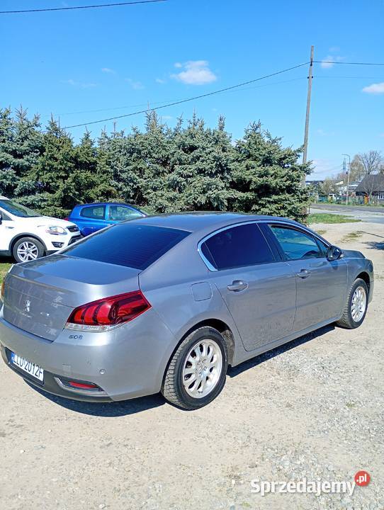 Peugeot 508 Super stan sedan 103 przebiegu Lift nieuszkodzony lubelskie Łuków