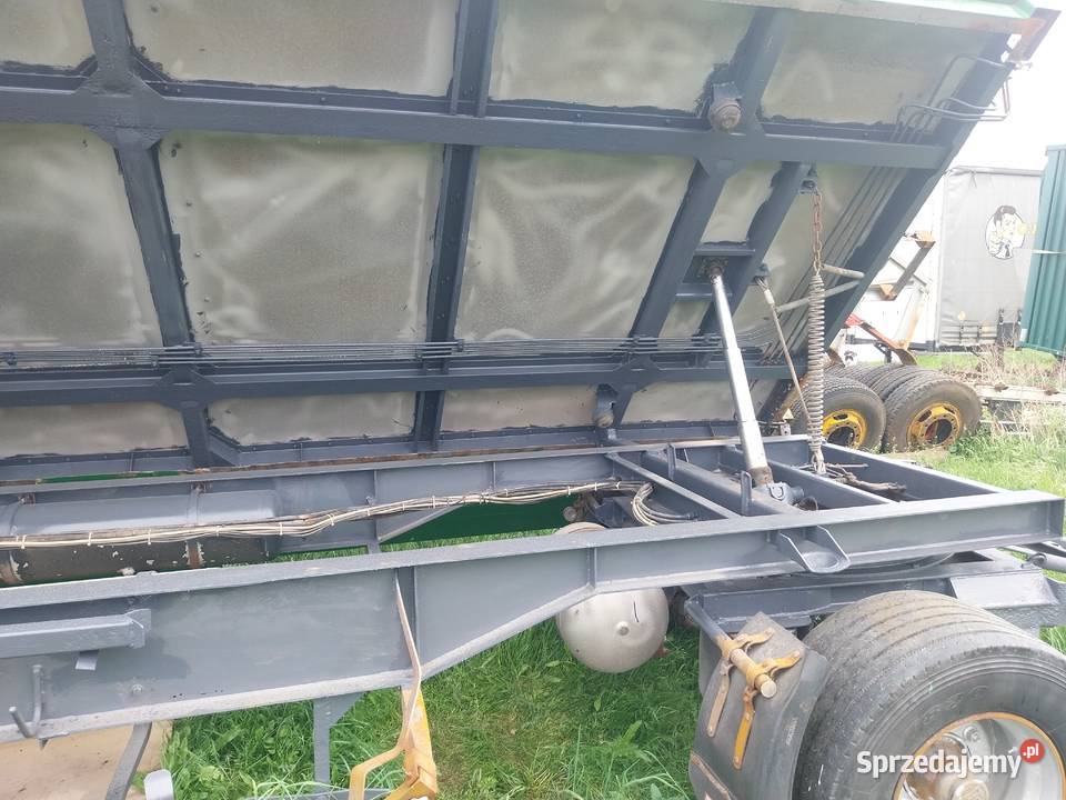 Przyczepa samowyładowcza 3 osie Riedler Przyczepy wielkopolskie Borek