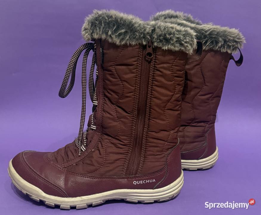 Buty turystyczne śniegowce Quechua SH500 Warm mazowieckie Żyrardów