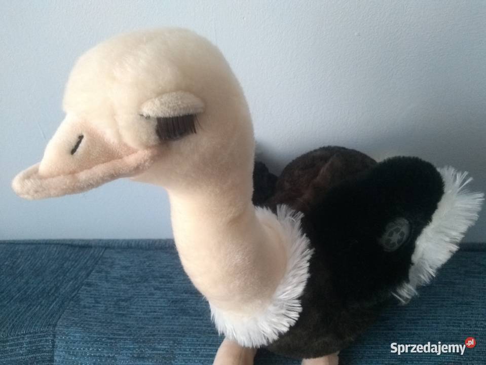 Maskotka pluszowa Struś The Petting Zoo podlaskie Białystok sprzedam