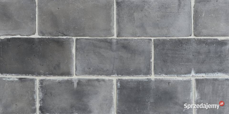 Płytki z cegły cegła na podłogę grafitowe Warszawa