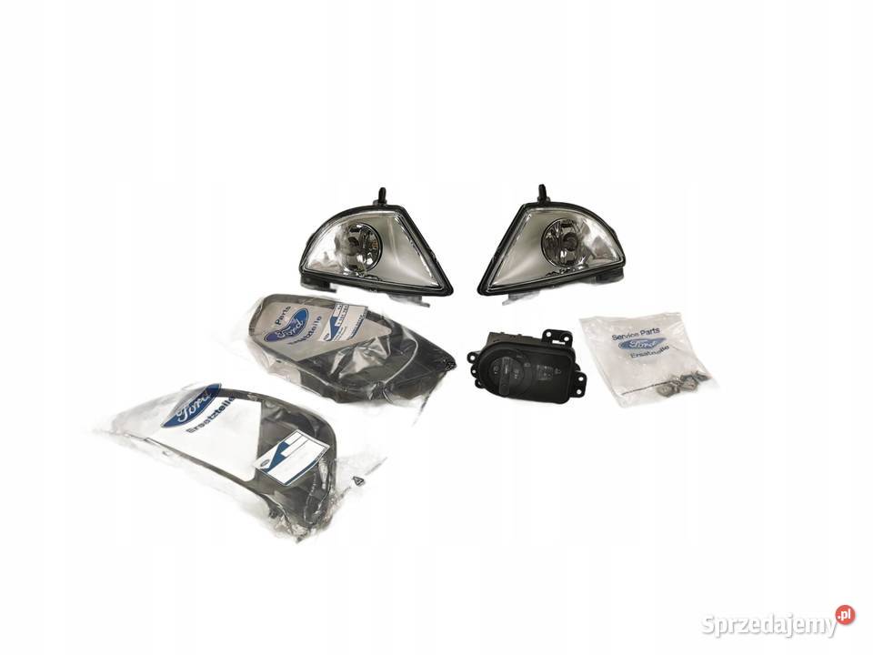 ZESTAW HALOGENÓW RAMKI PRZEŁĄCZNIK FORD FIESTA