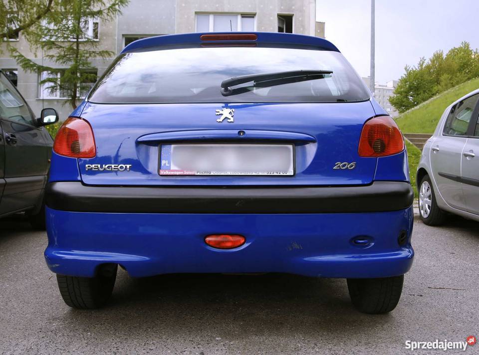 Peugeot 206 2003r. Nowa belka, Instalacja gazowa,OC