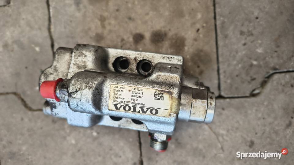 Zawór Zamek Siłownika VOLVO Ew150 Układ hydrauliczny