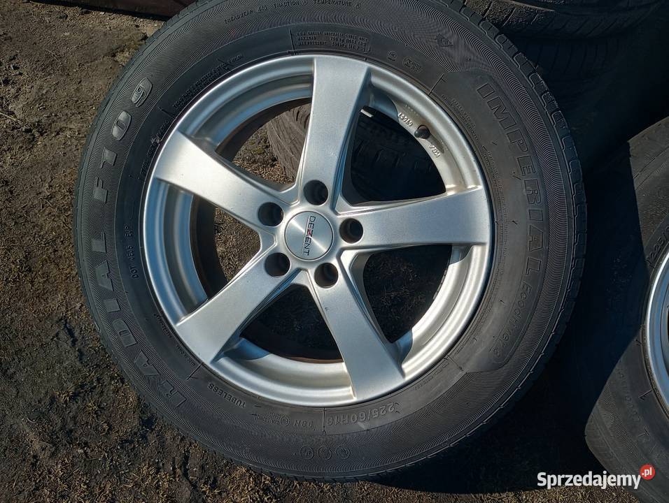 Alufelgi 16 5x108 Peugeot Citroen Ford Volvo Średnica 16"