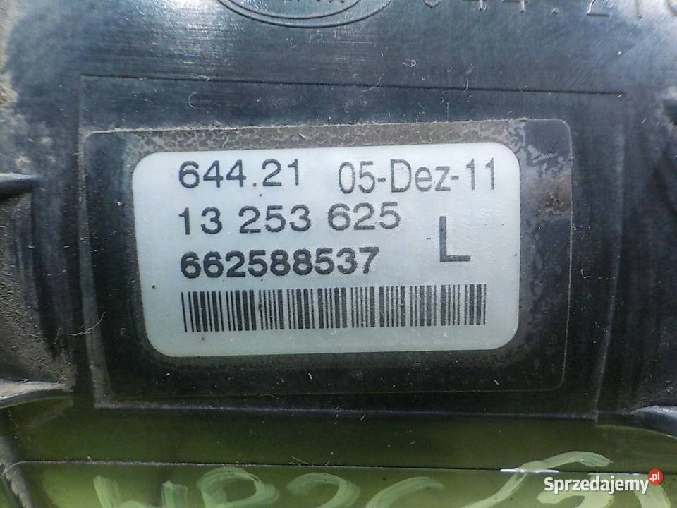 OPEL CORSA D LIFT 12 B 12r HB 3D halogen lewy Suków