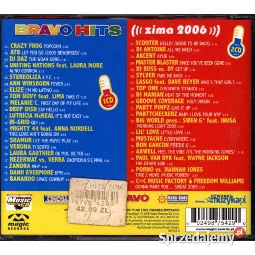 Bravo Hits Zima 2006 2CD Oryginalna składanka