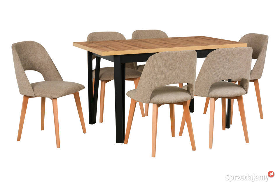 Eleganckie krzesło do jadalni monti 4 szybki 48cm Rybnik sprzedam