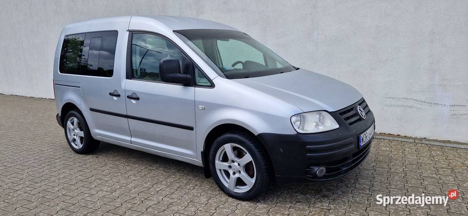 Volkswagen Caddy 19TDI105 Klima Webasto Hak Samochody osobowe Pułtusk