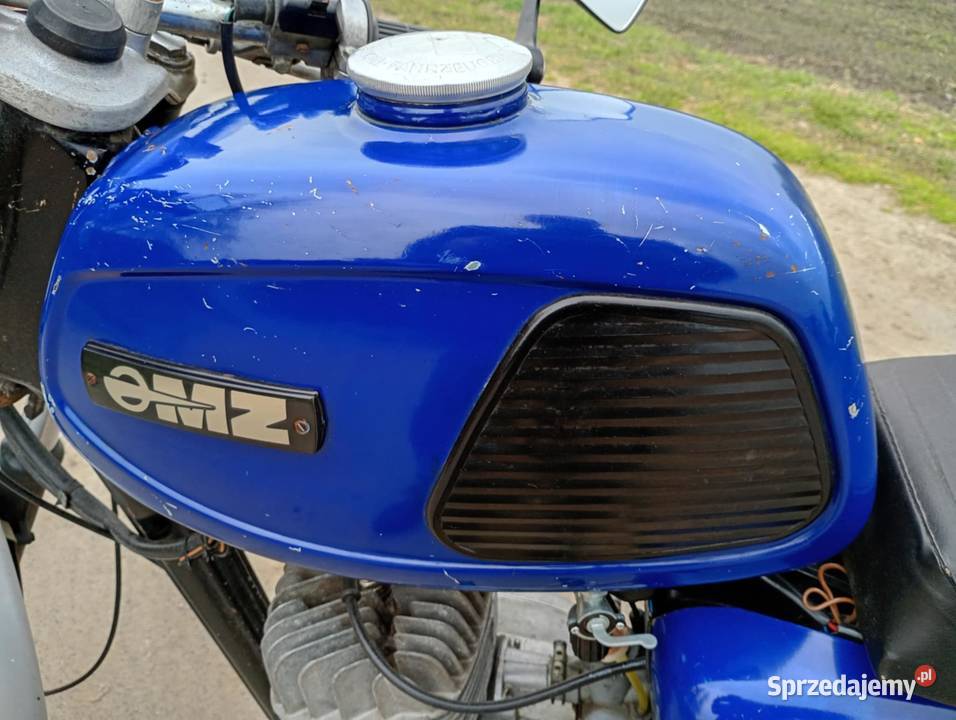 MZ ts 125 1981r motocykl 12v wielkopolskie