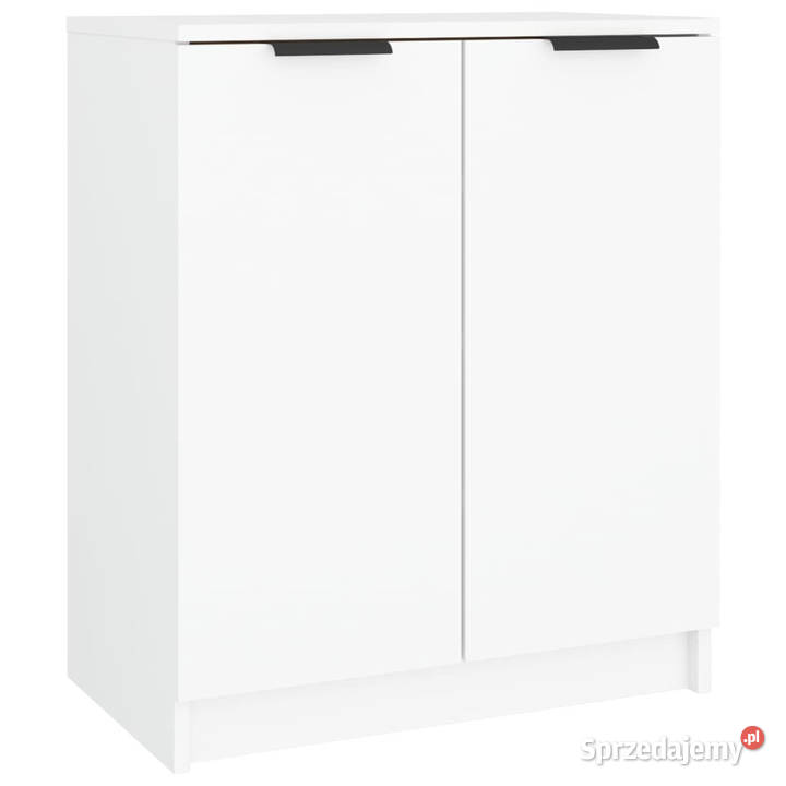 Szafka na buty biała 59x35x70 materiał