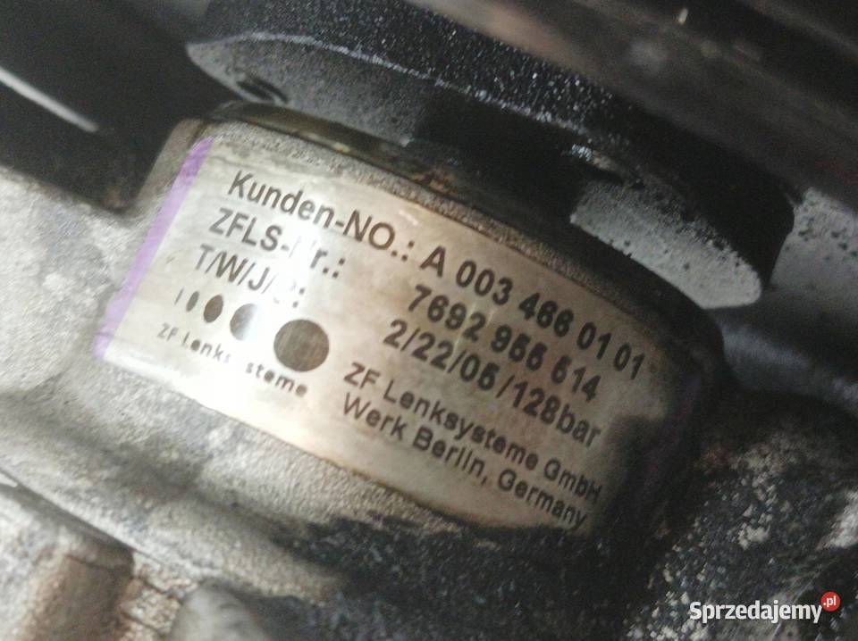 POMPA WSPOMAGANIA A0034660101 22 CDI Mercedes Rok produkcji 2005