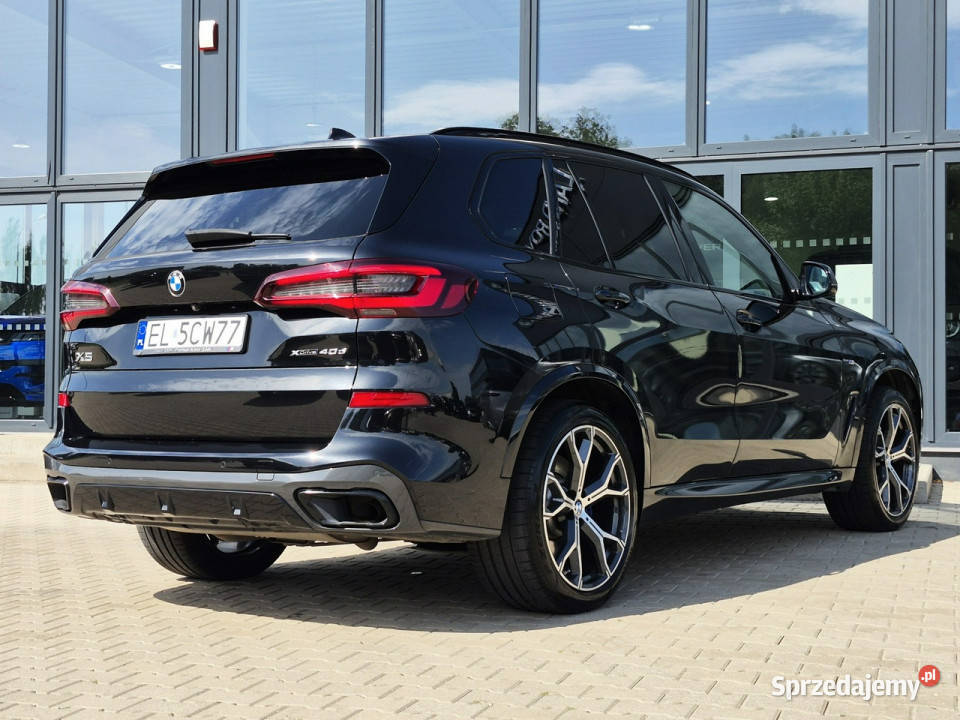 BMW X5 BMW X5 XDrive M SPORT 30D 340 Salon kamera cofania Łódź