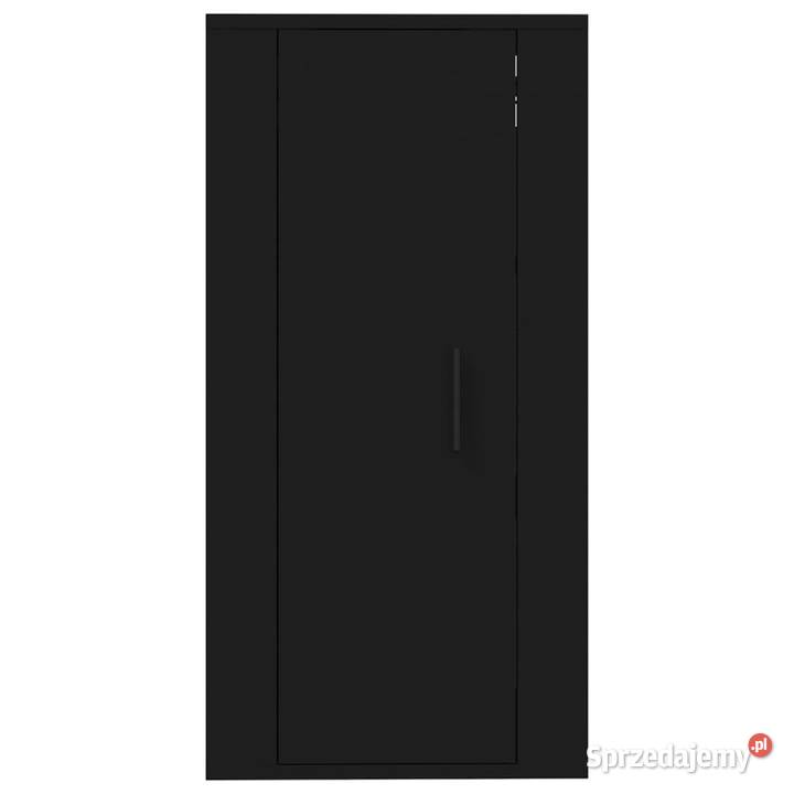 Wisząca szafka telewizyjna czarna 40x345x80 Warszawa