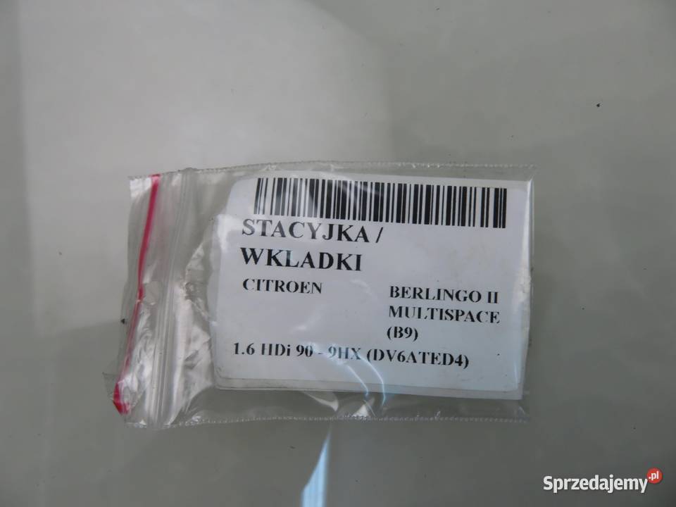 STACYJKA CITROEN BERLINGO II 9663123280 sprzedam