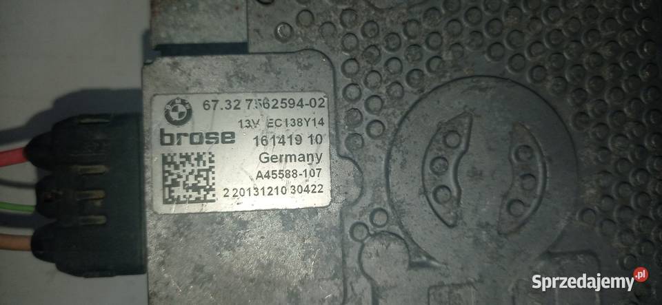 Silnik wentylatora BMW 6732 756259402 śląskie Radzionków