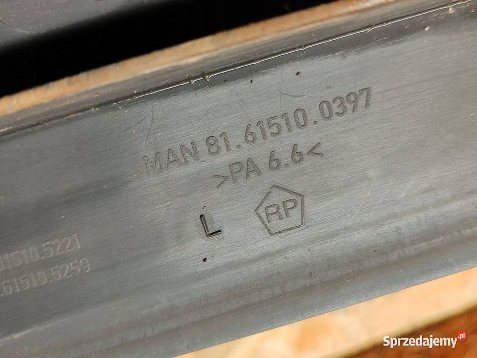 Listwa Progowa Lewa MAN TGX TGS 81615100397 wielkopolskie