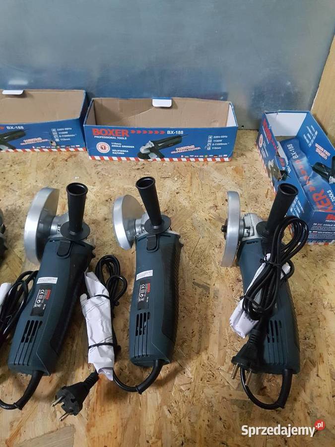 Szlifierka Kątowa 1150W 125mm 1100RPM BOXER Głogowa