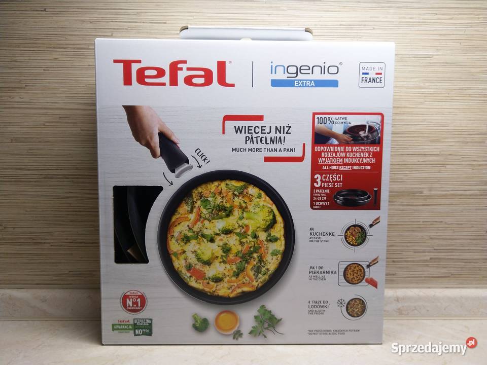 NAJTANIEJ Patelnia Tefal Ingenio 3 w 1 Patelnie śląskie Zabrze