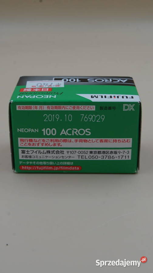 Fujifilm Neopan profesional Acros 100 36 2 Grodzisk Mazowiecki