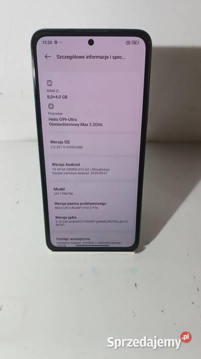 Smartfon Redmi Note 14 8256GB