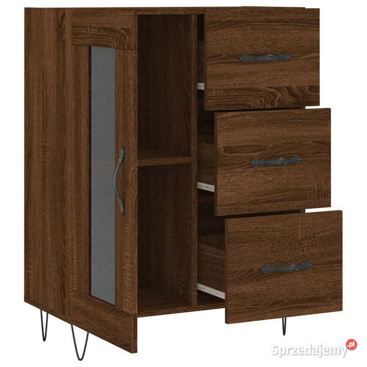 Szafka brązowy dąb 695x34x90 materiał Pozostałe mazowieckie Warszawa