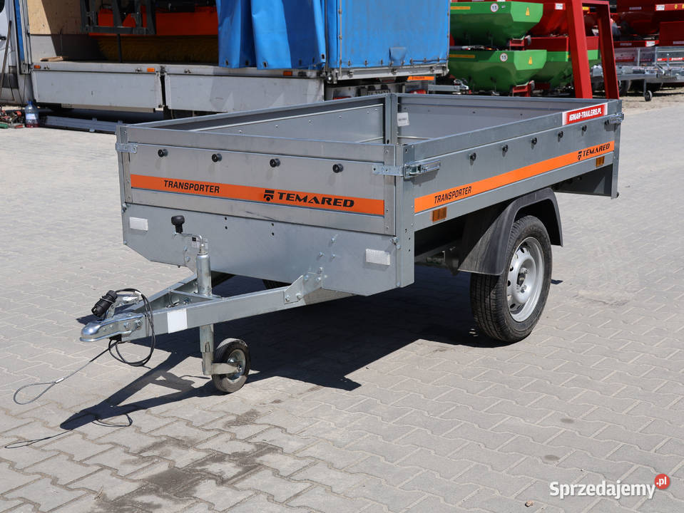 Przyczepka samochodowa TEMARED SMART burty 35 620kg dolnośląskie Góra sprzedam