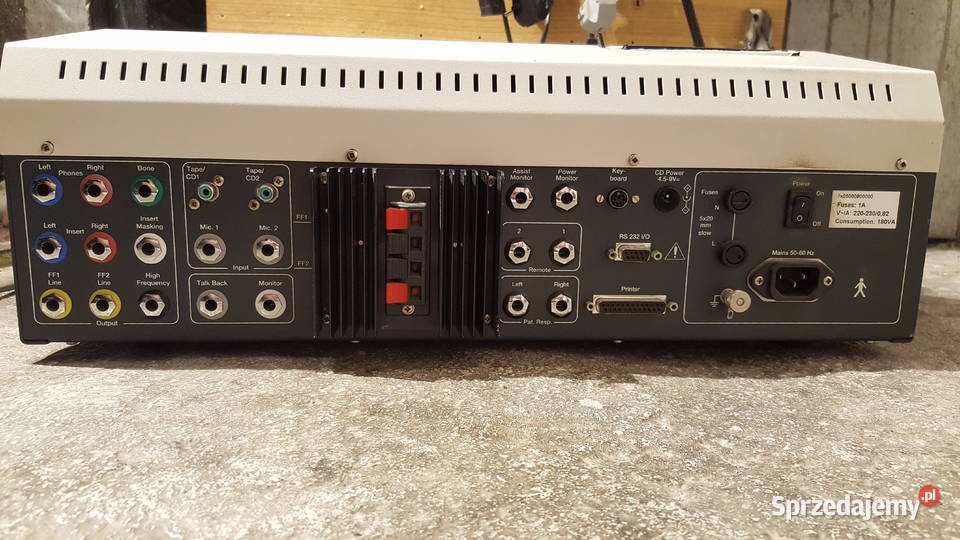 Audiometr kliniczny INTERACOUSTICS AC40 Zielona Góra