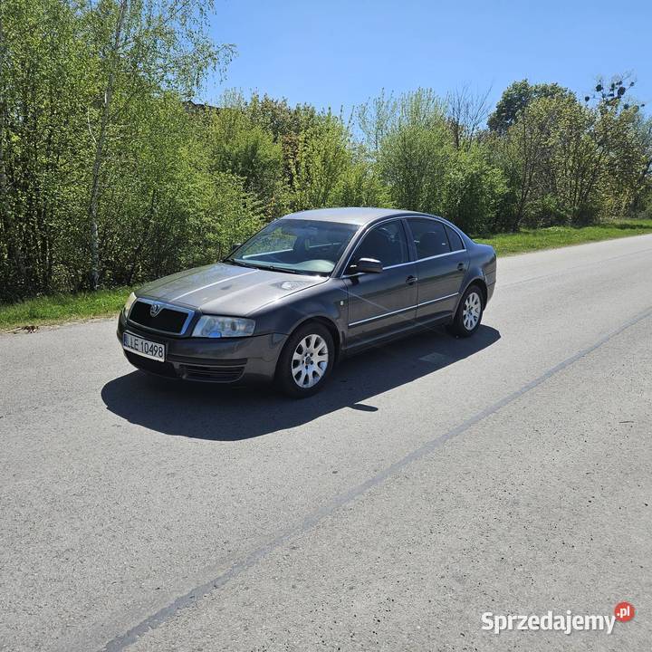 Skoda SuperB 19 tdi skóra xenon Siedliszcze