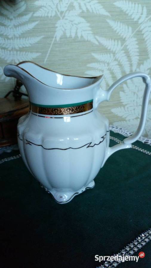 Dzbanek i cukiernica porcelanowa producent Ceramika i szkło dolnośląskie Legnica