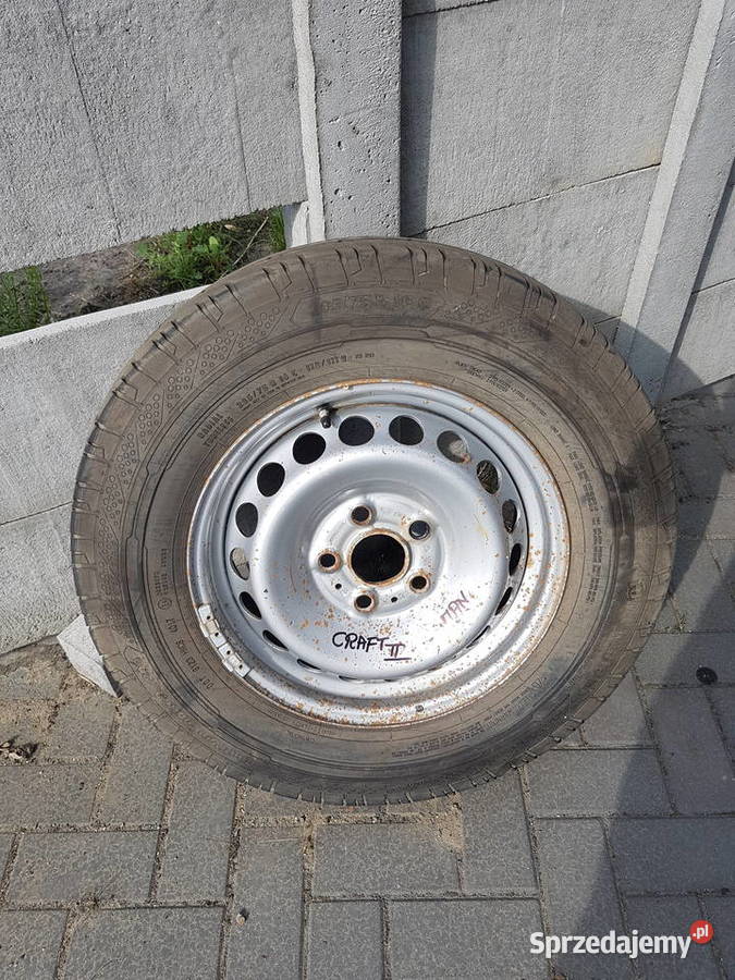 VW CRAFTER II MAN TGE SPRINTER KOLO ZAPASOWE Volkswagen (oryginalne) Turek
