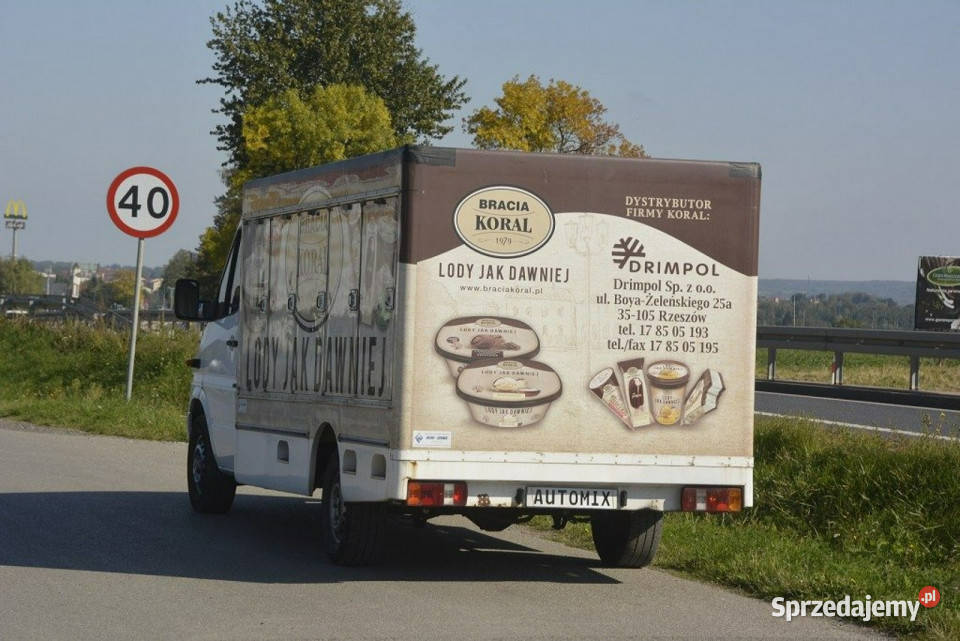 Mercedes Sprinter 22 CDI FV23 mroźnia automat immobilizer Sędziszów Małopolski