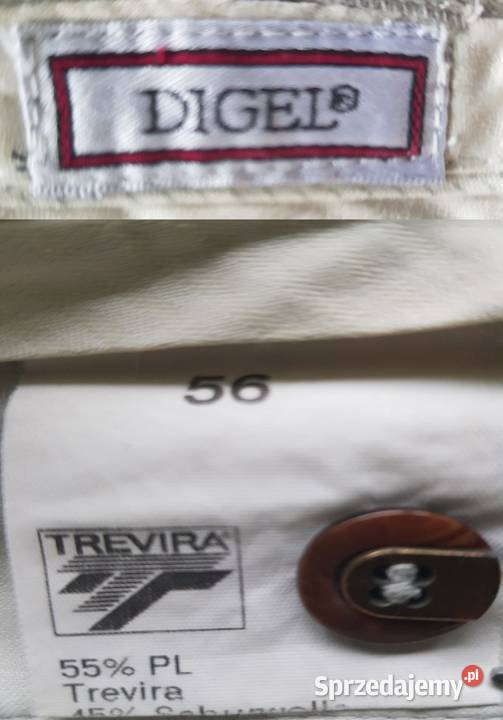 XLDigel spodnie męskie garnitorowe eleganckie