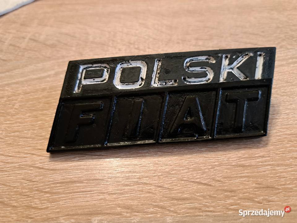 Emblematlogo Polski Fiat 126p wielkopolskie Leszno sprzedam