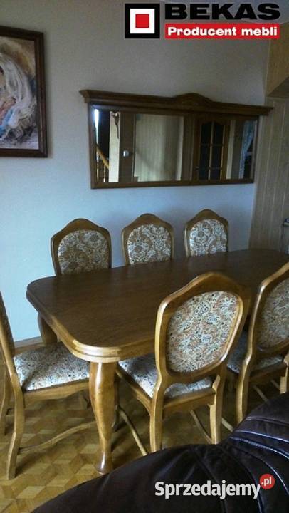 Komplet Komoda i Szafa Lustro Stylowy Zestaw Kielce