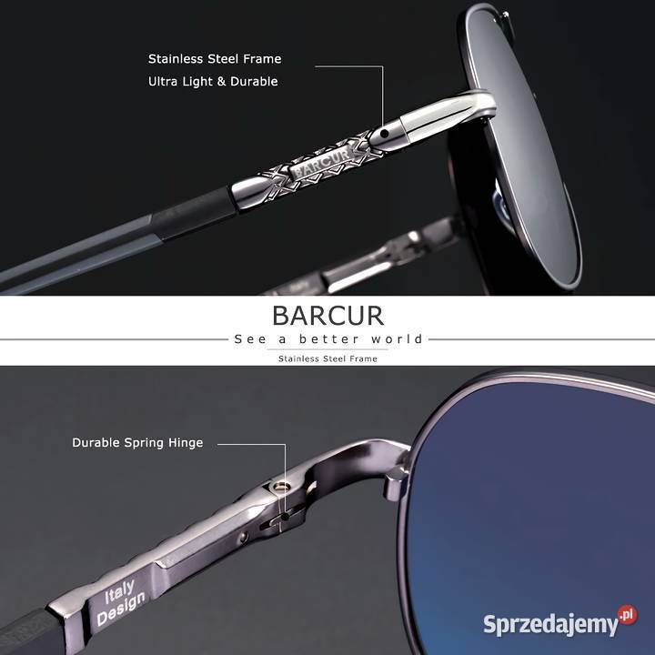 OKULARY PRZECIWSŁONECZNE POLARYZACYJNE HD Mysłowice