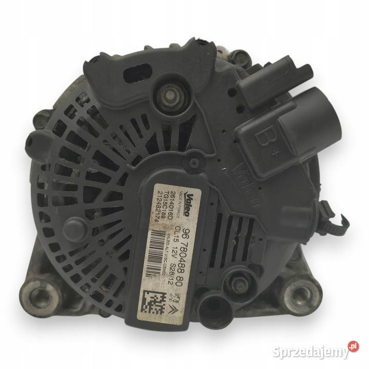 ALTERNATOR Peugeot 308 508 3008 Citroen C4 16 Układ elektryczny silnika Chełm